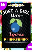 Just A Girl Who Loves Blueberrie