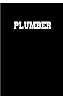 Plumber: Hangman Puzzles - Mini Game - Clever Kids - 110 Lined pages - 6 x 9 in - 15.24 x 22.86 cm - Single Player - Funny Great Gift