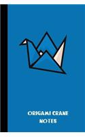 origami crane notes