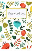 Password Log: A journal to keep websites and passwords organized