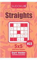 Sudoku Small Straights - 200 Easy Puzzles 5x5 (Volume 23)