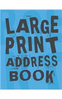 Large Print Address Book