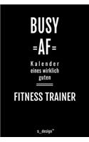 Kalender 2020 für Fitness Trainer