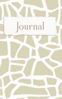 Modern Terrazzo 6 x 9 inch Journal, 200 pages, wide ruled