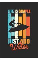 Life is Simple Just add Water
