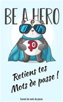 Carnet de mots de passe Retiens tes Mots de passe