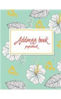 Address book paperback