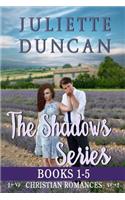 The Shadows Series Books 1-5: A Christian Romance