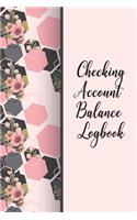 Checking Account Balance Logbook