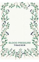 Blood Pressure Tracker: Personal Logbook Notebook Log, Daily Record & Monitor Log Heart Rate Pulse Check Template Sheet Chart, Portable Undated Health Planner Notes, 6x9in 