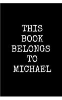 This Book Belongs to Michael
