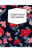 Client Data Organizer: Smart Alphabetical Client Tracker- Professional Business To do list Book for Hair Stylist, Therapist & Nails Stylist- Client Organizer & Client Mana
