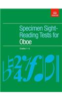 Specimen Sight-Reading Tests for Oboe, Grades 1-5