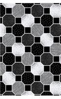 Journal Notebook Dotty Hexagon Pattern 11