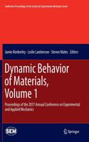 Dynamic Behavior of Materials, Volume 1