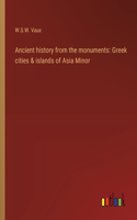 Ancient history from the monuments