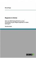 Regieren in Italien