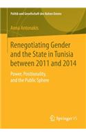 Renegotiating Gender and the State in Tunisia between 2011 and 2014