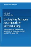 Ethologische Aussagen Zur Artgerechten Nutztierhaltung