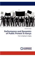 Performance and Dynamics of Public Protest in Kenya