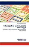 Interrogative Constructions in Hadiyya