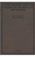 Historische Beiträge zur Philosophie