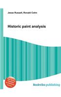 Historic Paint Analysis