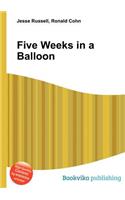 Five Weeks in a Balloon: (English)