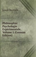 Philosophie: Psychologie Experimentale, Volume 1 (German Edition)