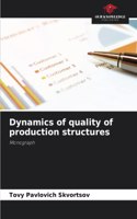 Dynamics of quality of production structures