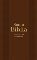Biblia Rvr 1960 Letra Grande Tamaño Manual Marrón Con Cierre E Índice (Bible Rvr 1960 Large Print Handsize Leatherlike Brown Indexed with Zipper (Spanish Edition)