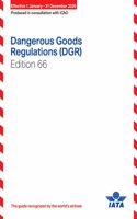 2025 IATA Dangerous Goods Regulations (DGR) 66th Edition 2025 [9065-66]