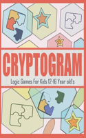 Cryptogram Logic Games For Kids 12-16 Year old's