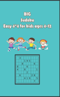BIG Sudoku easy 4*4 for kids ages 4-12