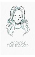 Workday Time Tracker: Weekly timesheets to complete for 2 years - Design: Portrait
