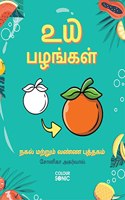 20 Fruits Copy and Colour Book in Tamil / à¯¨à¯° à®ªà®´à®™à¯à®•à®³à¯ à®¨à®•à®²à¯ à®®à®±à¯à®±à¯à®®à¯ à®µà®£à¯à®£ à®ªà¯à®¤à¯à®¤à®•à®®à¯ : 20 Colouring Pages of Fruits in Tamil | Gift for Kids and Toddlers, Ages 3-8 | Painting and Drawing Bo