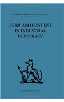 Form and Content in Industrial Democracy