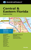 Rand McNally Folded Map: Central & Eastern Florida Regional Map