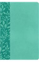 NKJV, Gift Bible, Imitation Leather, Turquoise, Red Letter Edition