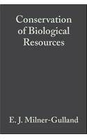 Conservation of Biological Resources