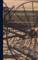 Transactions; 1886-90