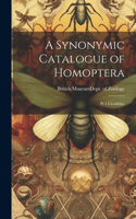 Synonymic Catalogue of Homoptera