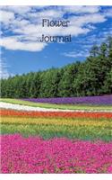 Flower Journal: Notebook For Flowers, Growing And Arranging, A5 (6 X 9 Journal) 100 High Quality Lined Pages, Writing Notebook