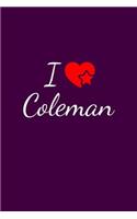 I love Coleman