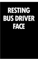 Resting Bus Driver Face