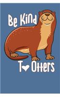 Be Kind to Otters: Gratitude Notebook for Children ( Cute Otter Cover)