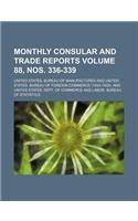 Monthly Consular and Trade Reports Volume 88, Nos. 336-339