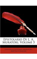 Epistolario Di L. A. Muratori, Volume 5