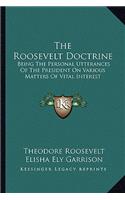 The Roosevelt Doctrine