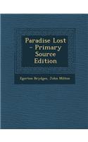 Paradise Lost - Primary Source Edition: (English)